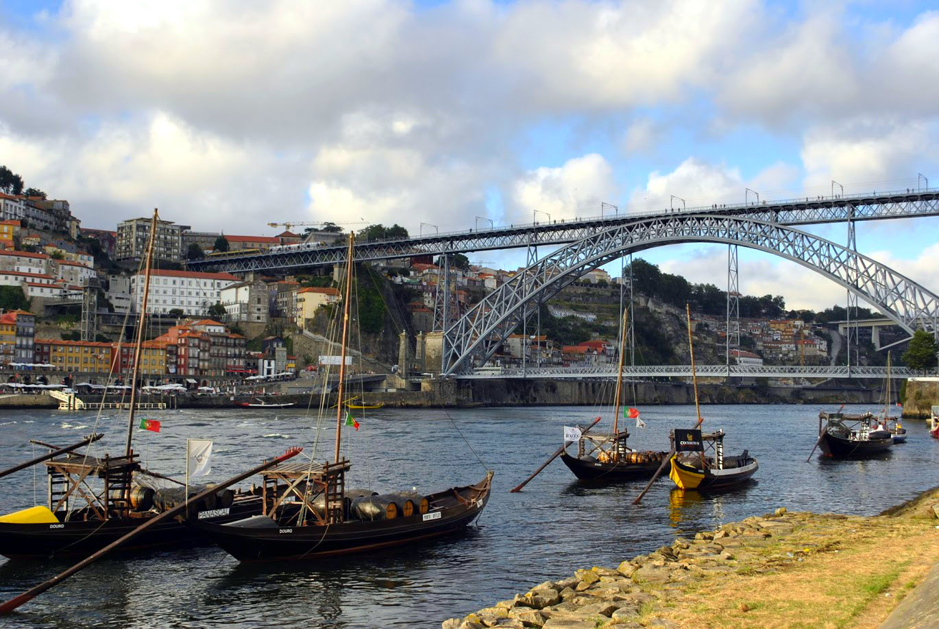 Rebelo Boats on the river Douro, Porto.