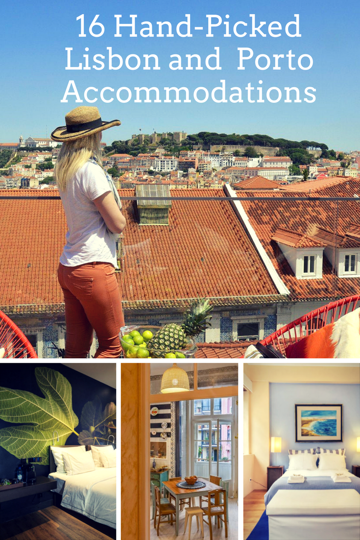Find out the best 16 hand-picked Lisbon and Porto accommodations. They were specially chosen by me to suit every budget.