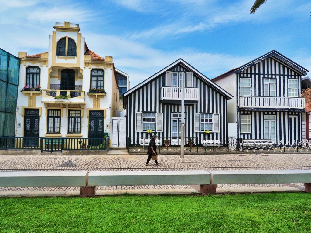The houses of Costa Nova