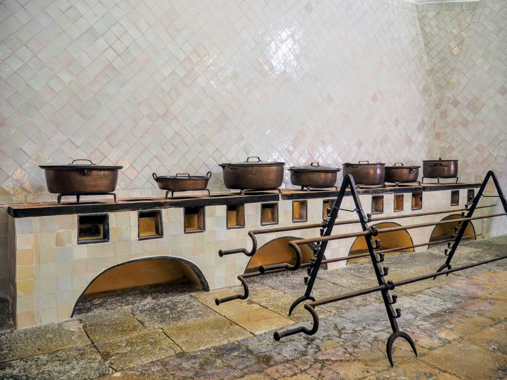 Kitchen in National Palace of Sintra