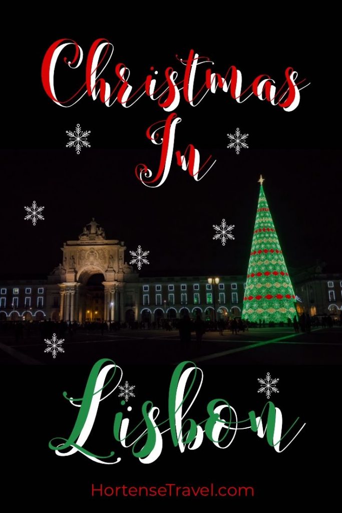 The Christmas Lights of Lisbon and Fun Foods